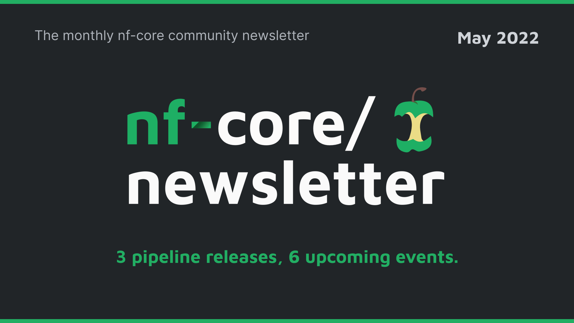 nf-core newsletter — May 2022